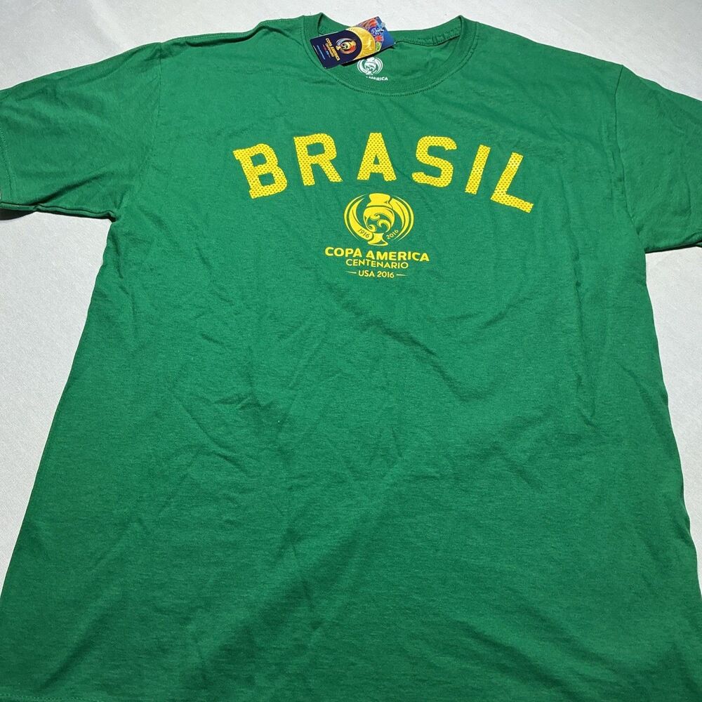 Copa America Centenaeio 2016 Team Brasil Soccer Shirt A3 Large. New With Tags.